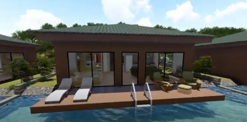 84m2  BAHAMA HAVUZLU  BUNGOLOV CAMEV SİTE 